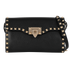 Rockstud Crossbody, &pound;595, Handbags, Black, Leather, Front view